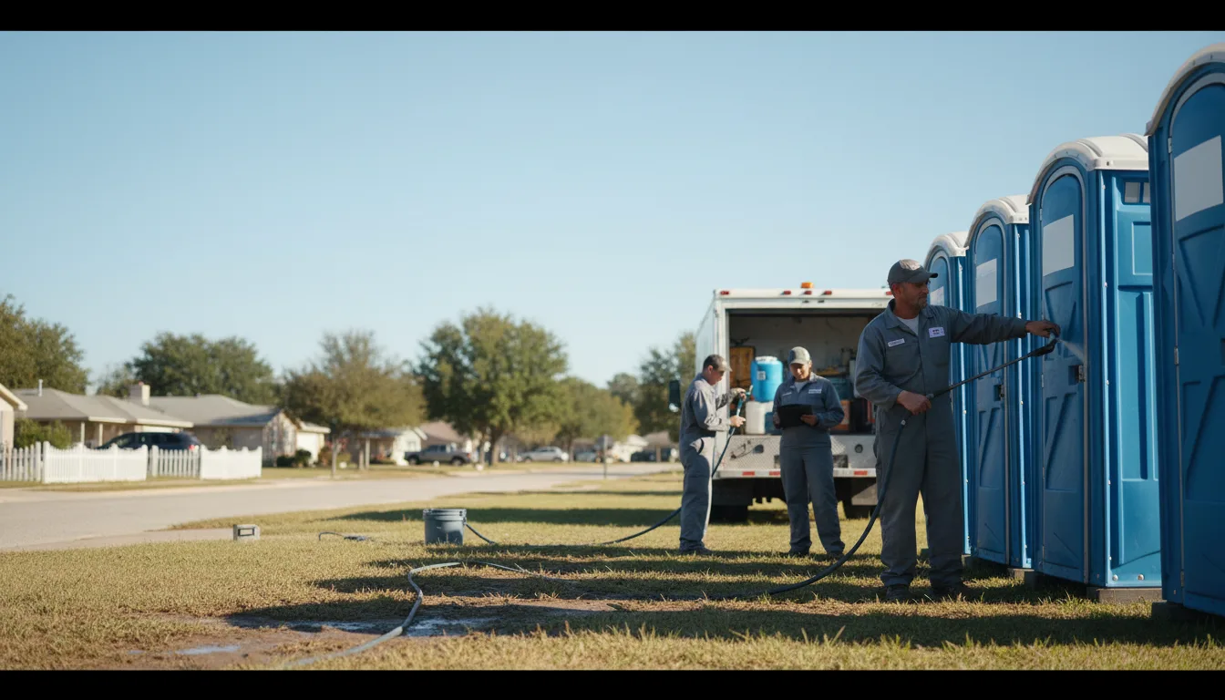 Long-Term Portable Toilet Rental in Gurley, AL near me